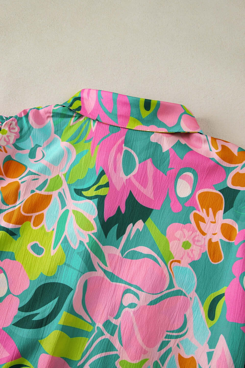 Style Statement Printed Puff Sleeve Mini Dress