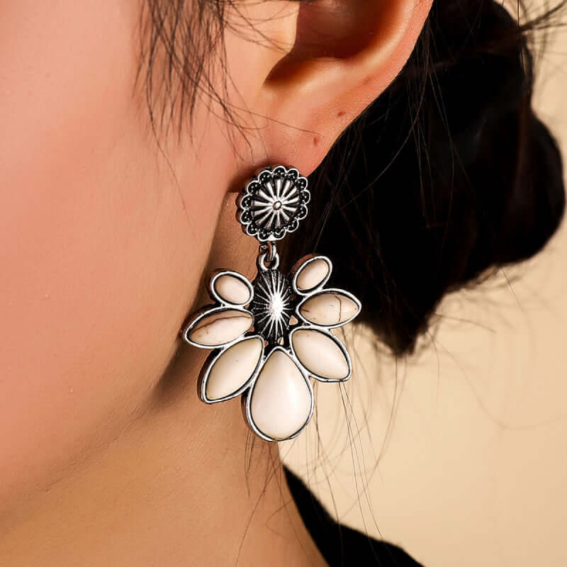 Stylish Flower Fashion Earrings for Women