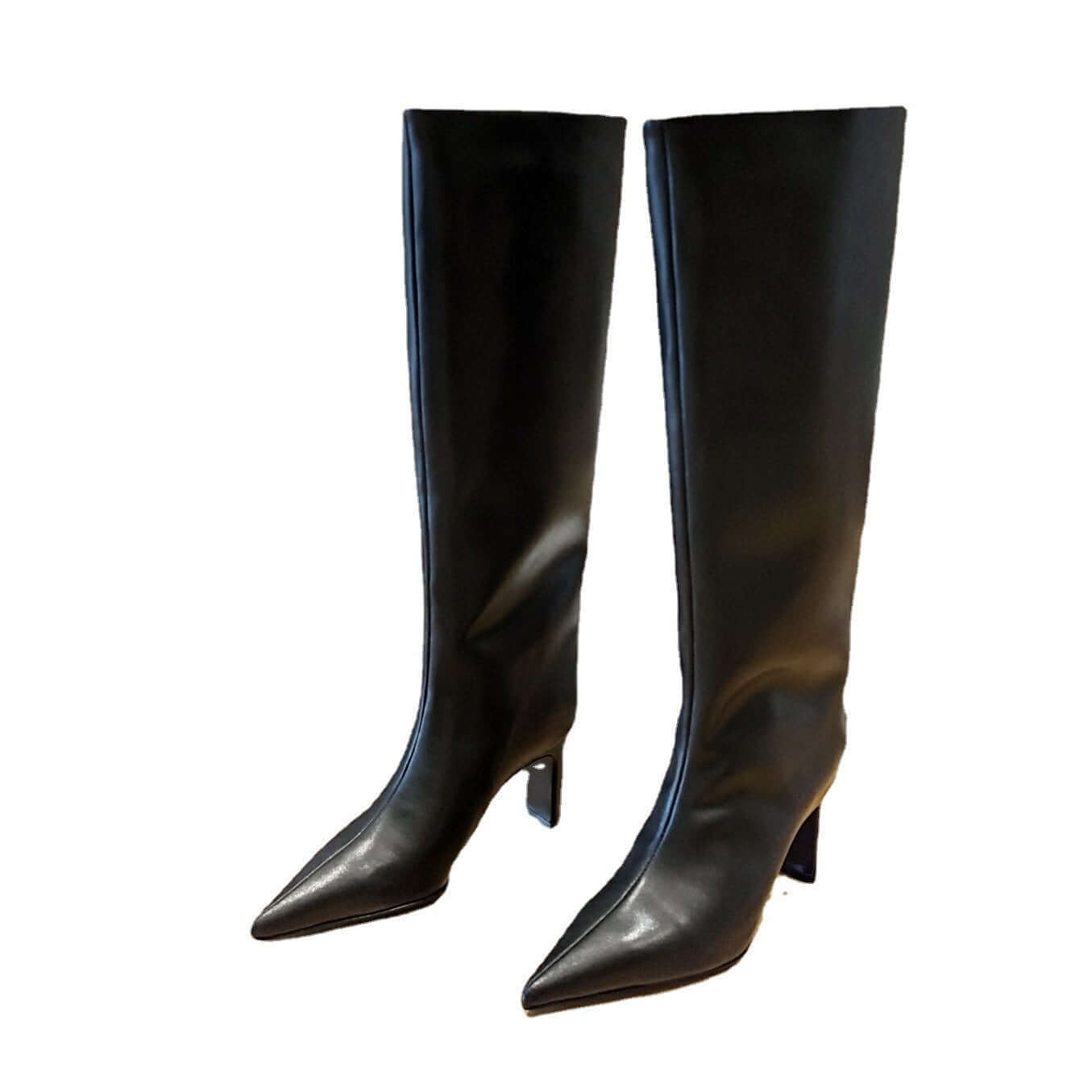 Stylish Womens Knee-High Leather Boots