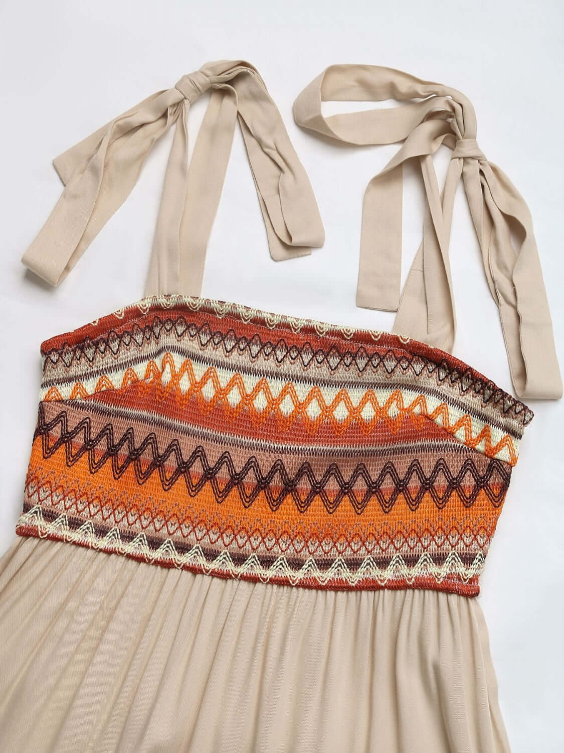 Summer Layers: Tiered Midi with Tie Straps