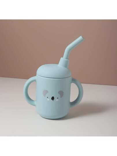 Toddler-Friendly Silicone 120ml Cartoon Learning Cup