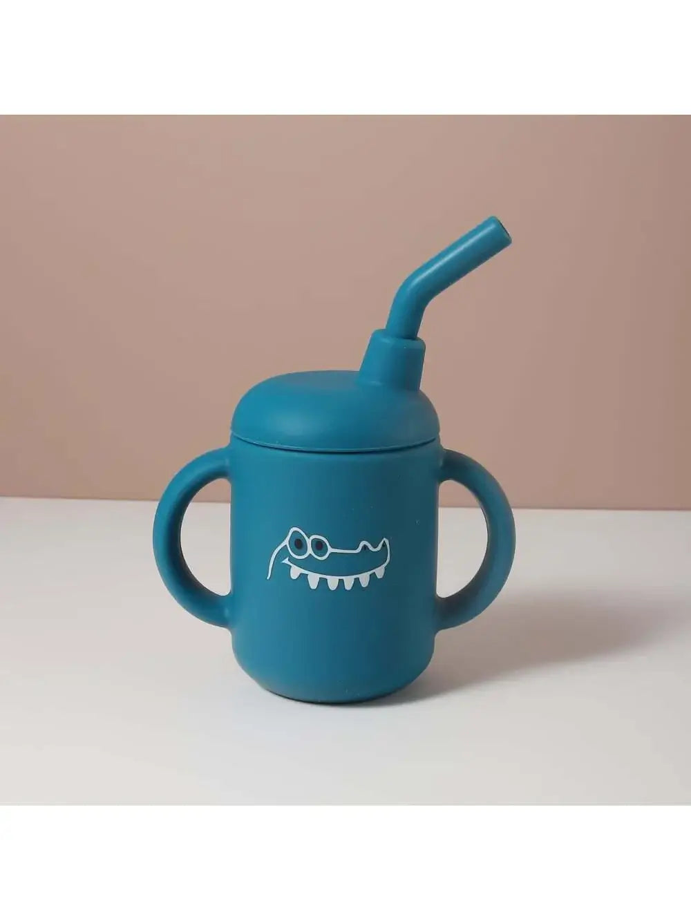 Toddler-Friendly Silicone 120ml Cartoon Learning Cup