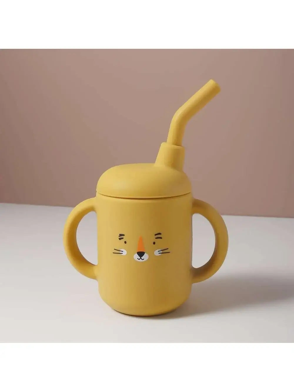 Toddler-Friendly Silicone 120ml Cartoon Learning Cup