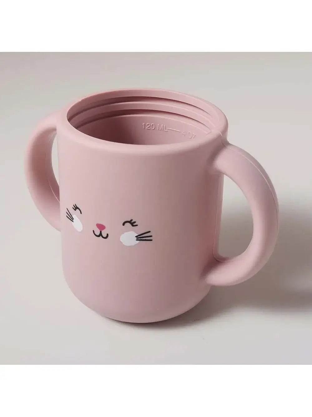 Toddler-Friendly Silicone 120ml Cartoon Learning Cup