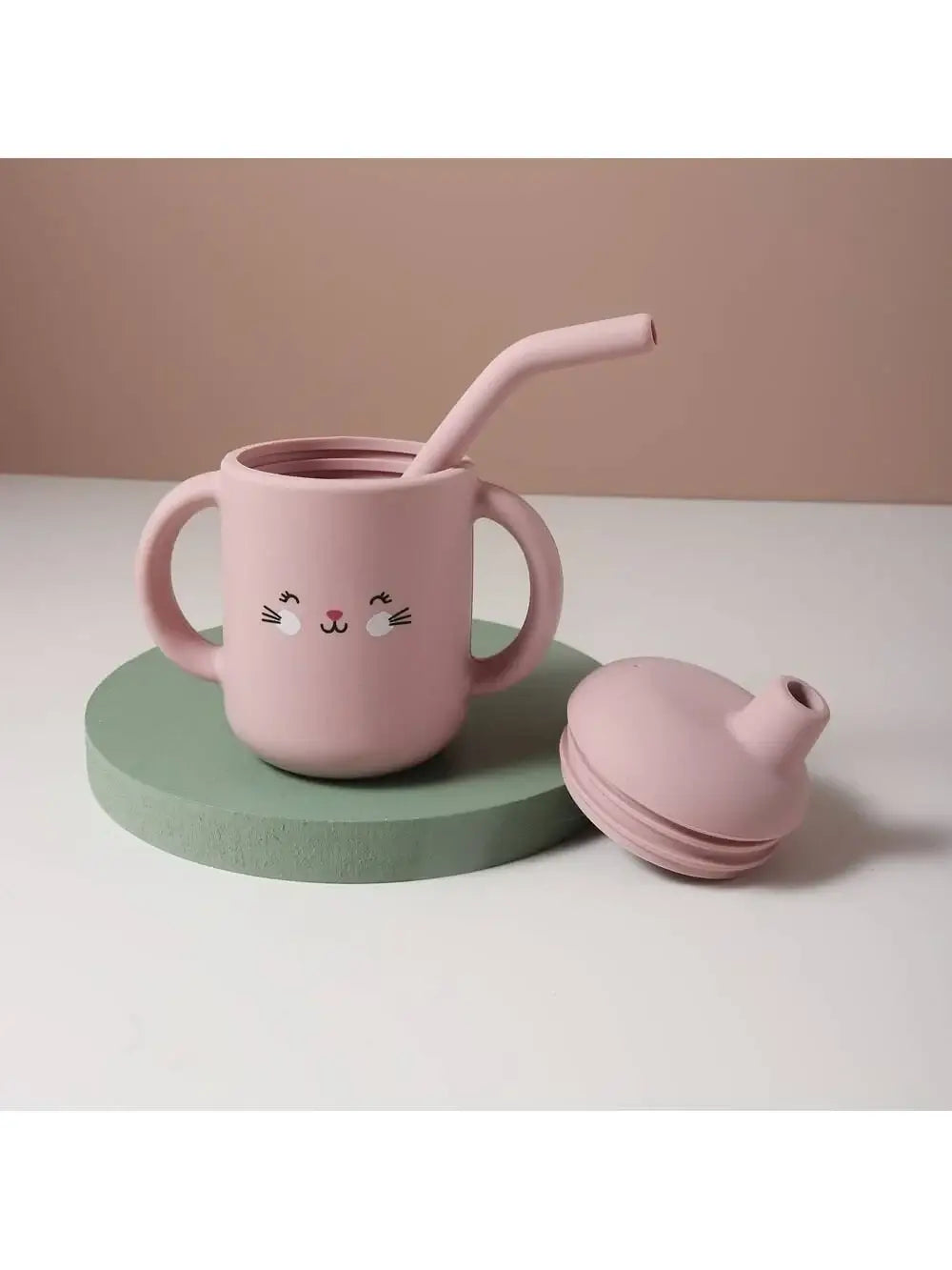 Toddler-Friendly Silicone 120ml Cartoon Learning Cup