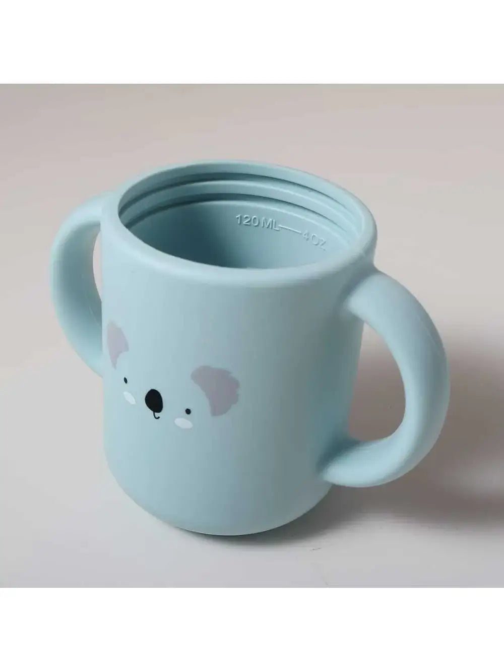 Toddler-Friendly Silicone 120ml Cartoon Learning Cup