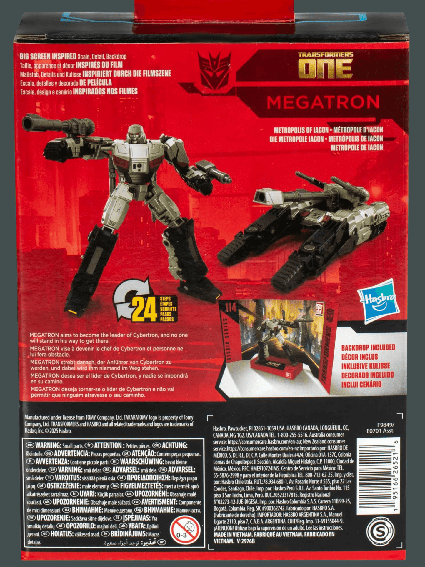 Transformers Studio Series Megatron 114 Figure