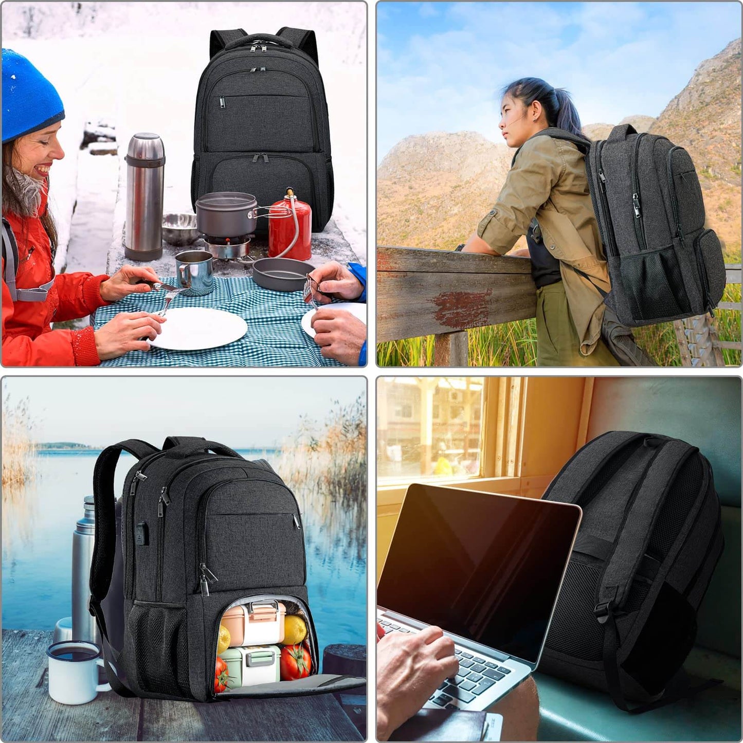 Ultimate Utility Durable Water-Resistant Backpack