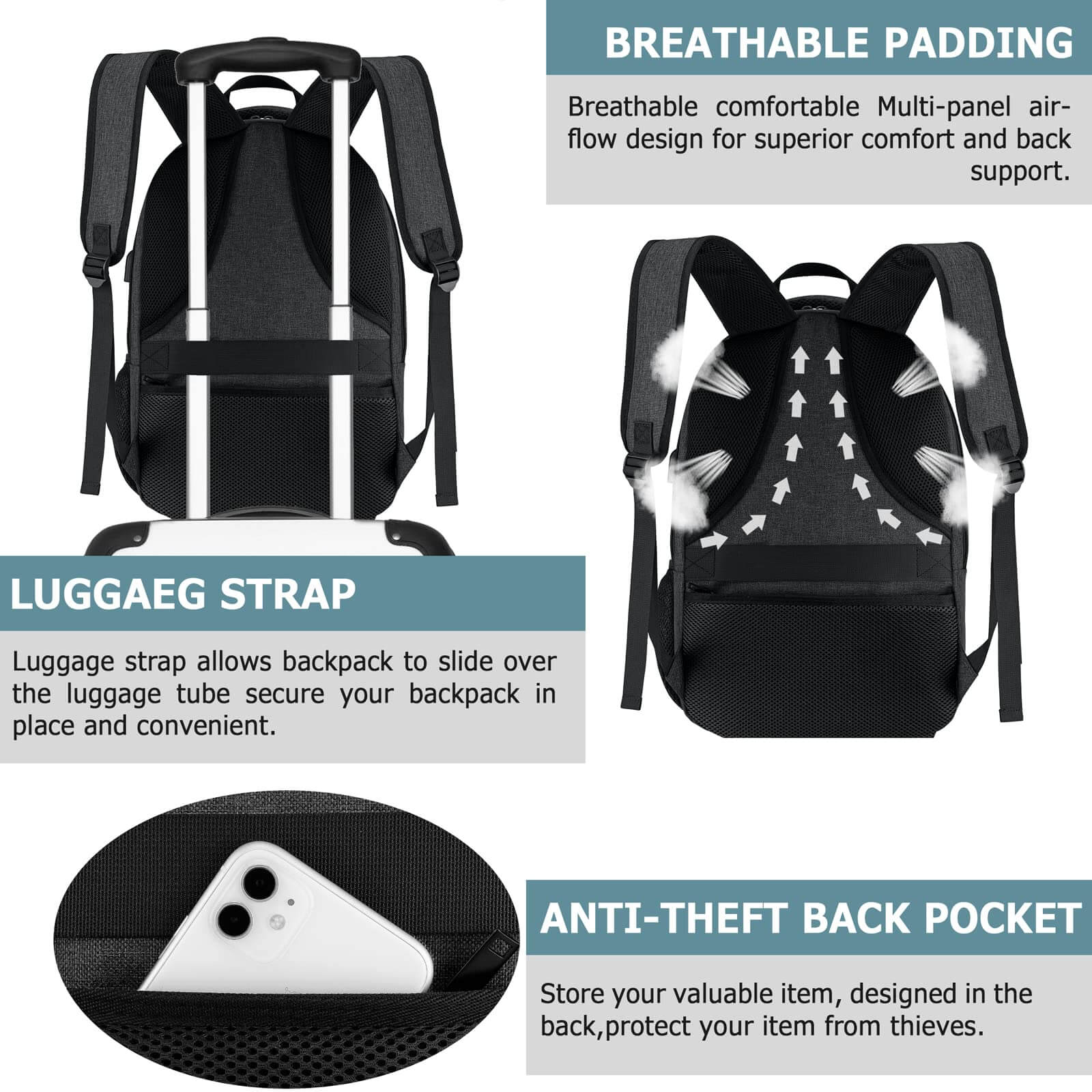 Ultimate Utility Durable Water-Resistant Backpack