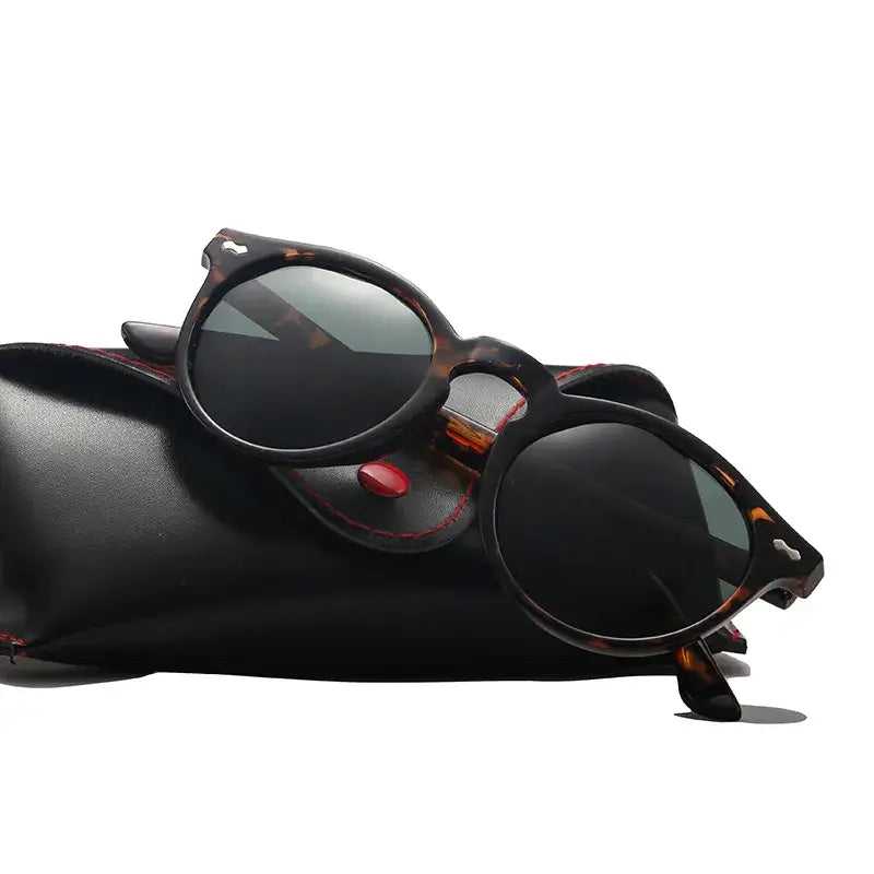 Unisex Luxury Shades UV400 Polarized Vintage Sunglasses