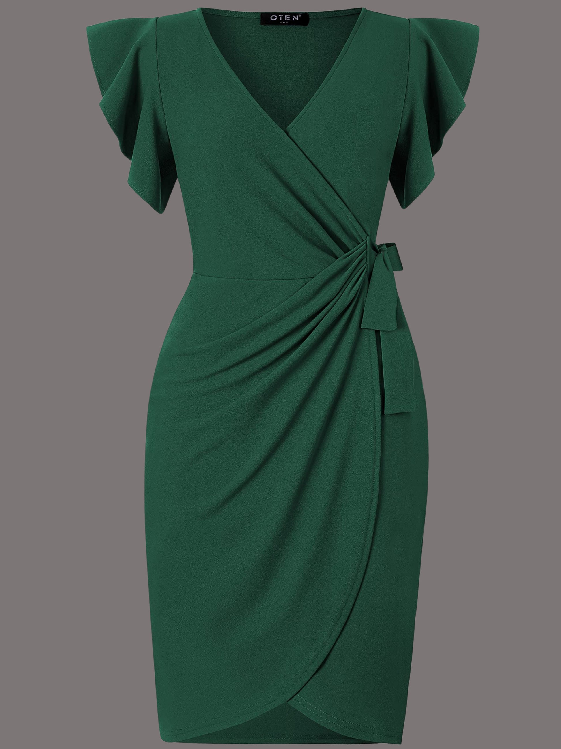V-Neck Ruffle Wrap Dress for Every Occasion