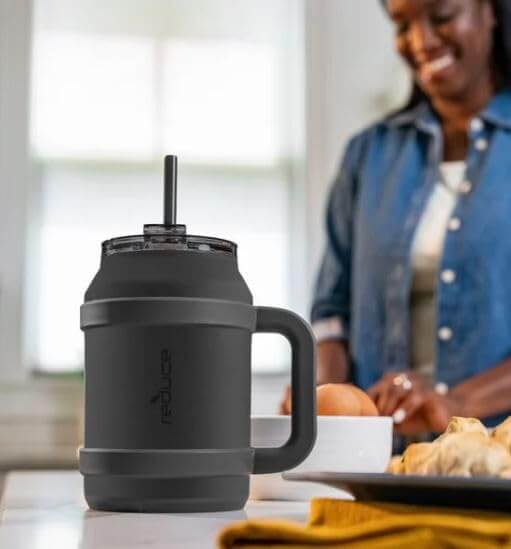 Vacuum Insulated Mug 50oz Leakproof & Dishwasher Safe