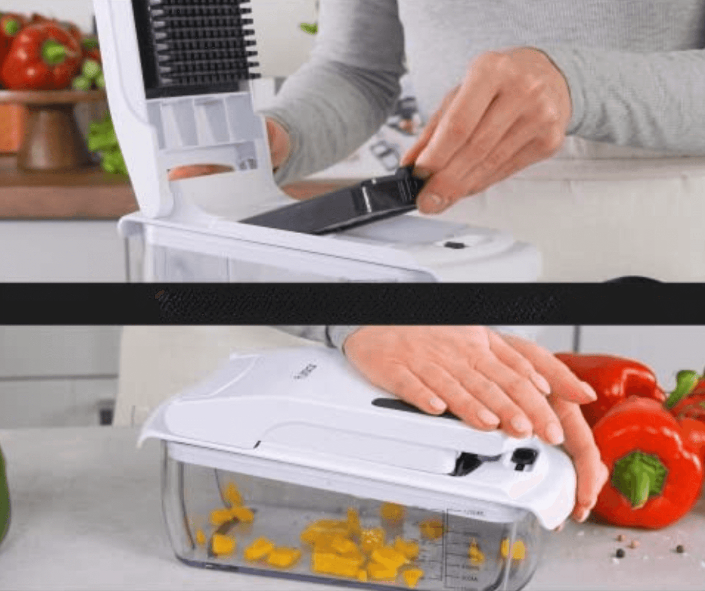 Vegetable Cutter & Slicer 9-in-1 Spiralizer Chopper