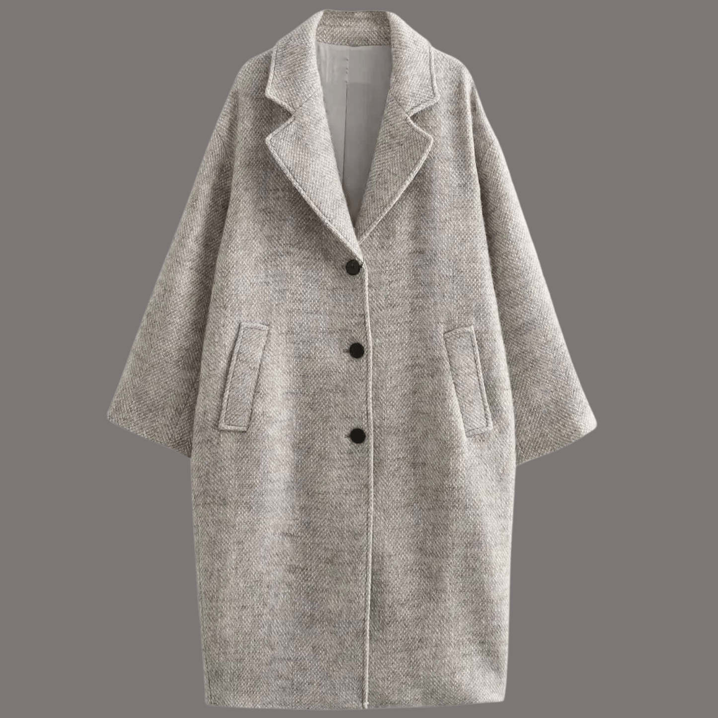 Versatile Elegance Womens Loose Fit Twill Jacket