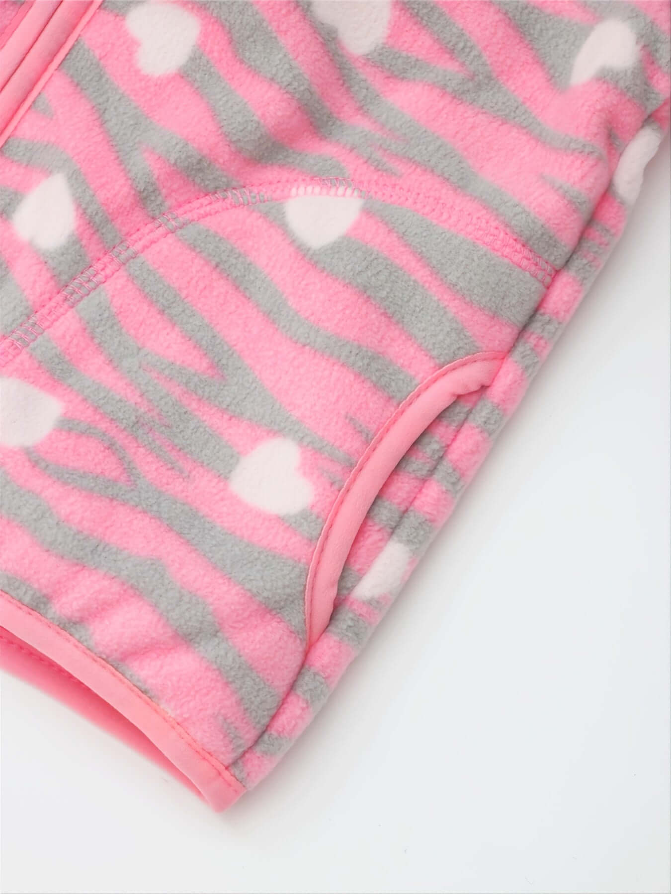 Winter Snuggles Adorable Soft Fleece Jacket