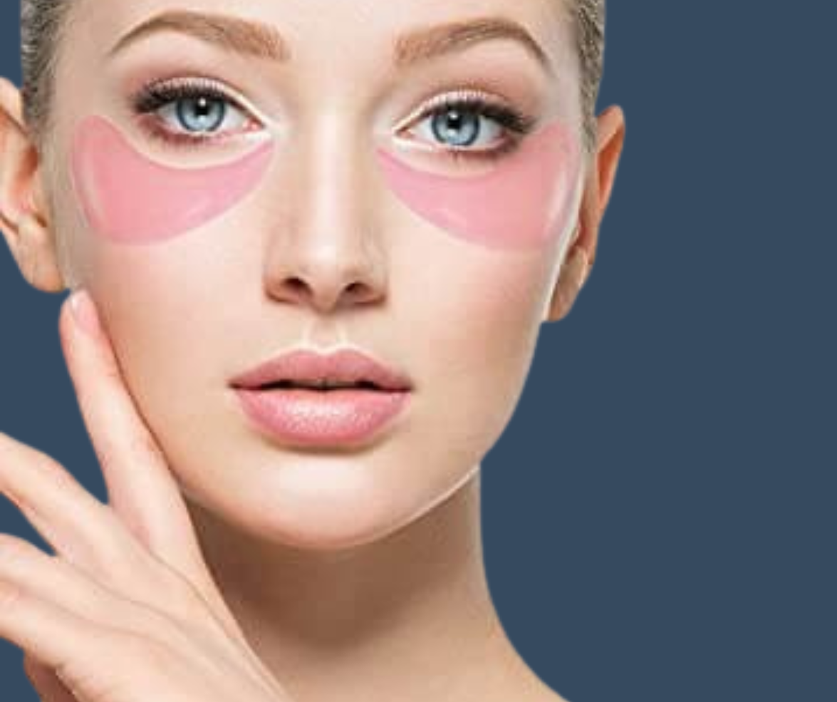 Hydrating Rose Eye Mask - Under Eye Patches 60 Pcs