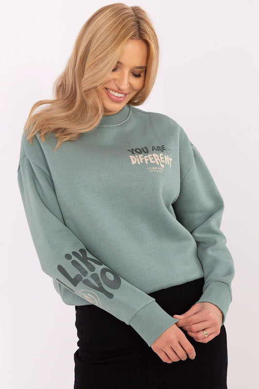 Women Oversized Fleece Pullover Sweatshirt Casual Top