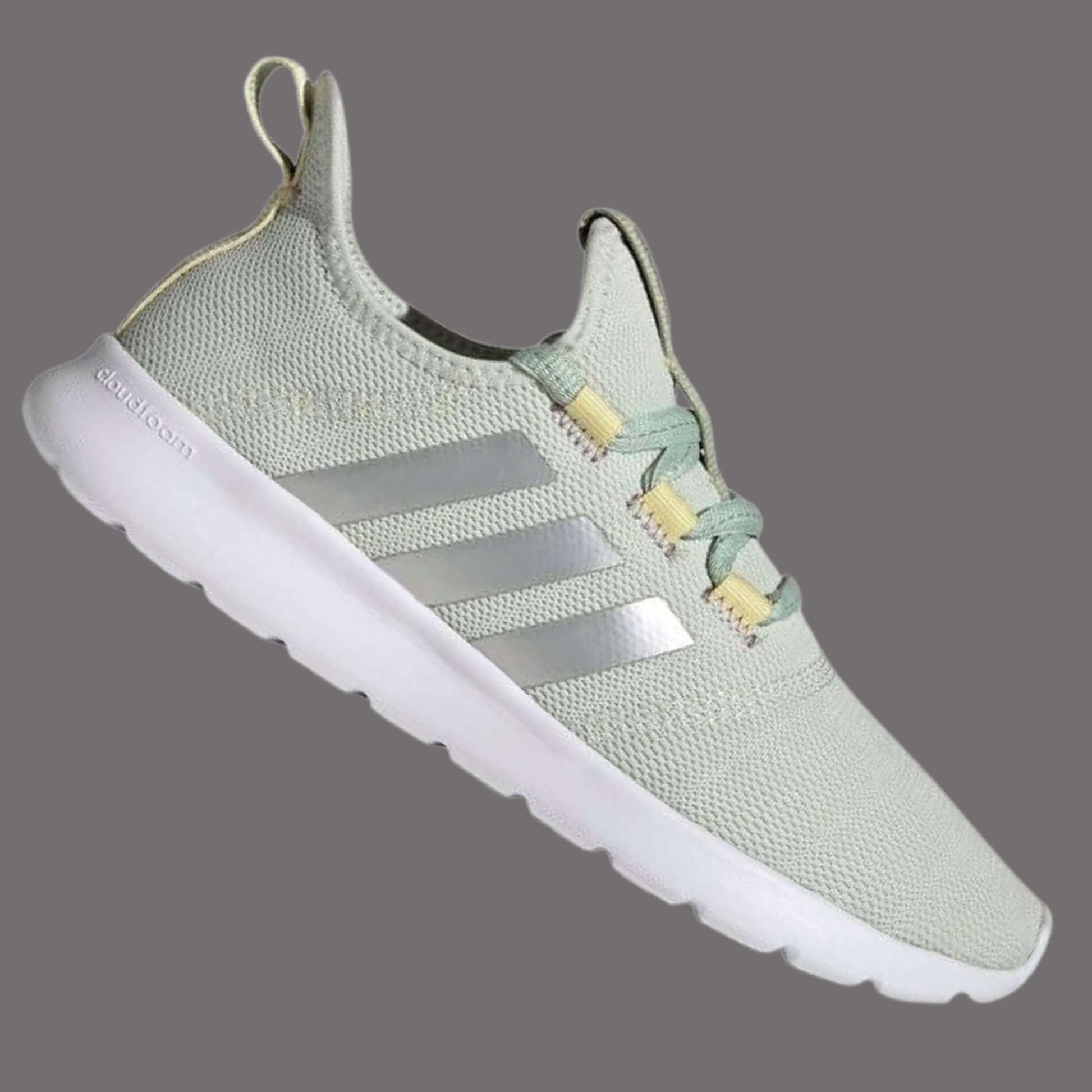 adidas NEO Womens Cloudfoam PURE 2.0 Shoes - Linen Green