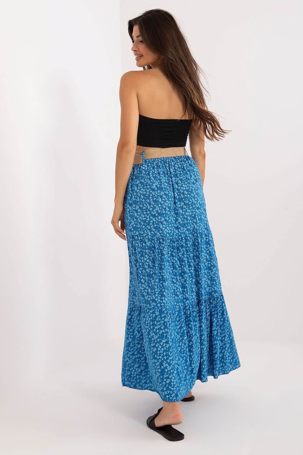 Chic and Breezy Floral Maxi Skirt