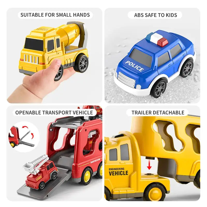 Road Warriors: Carrier Truck Toy Collection