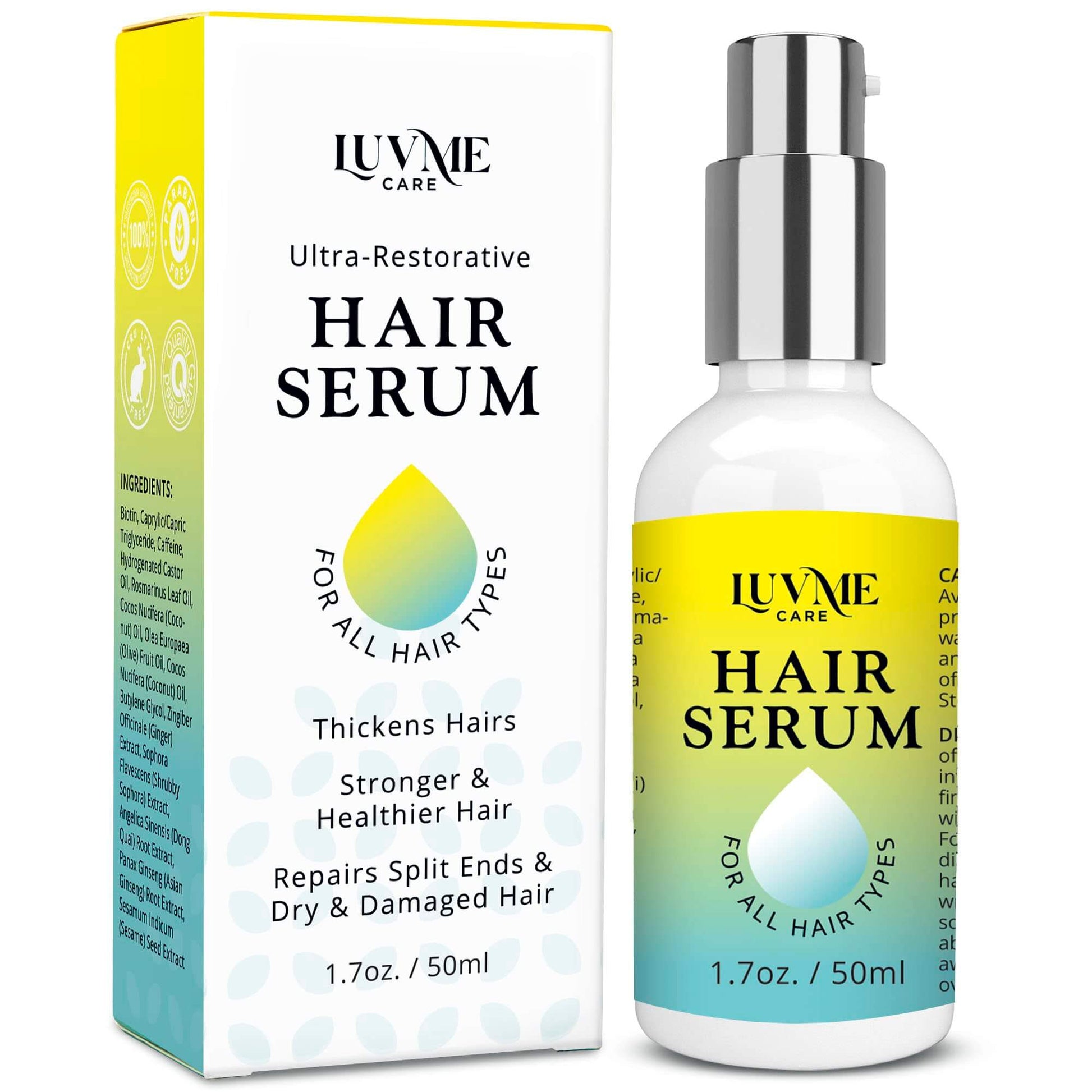 Hair Growth Boost Biotin & Castor Oil Serum 50ml