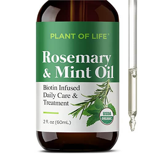 Plant of Life Rosemary & Mint Hair Strengthening Oil 60ml