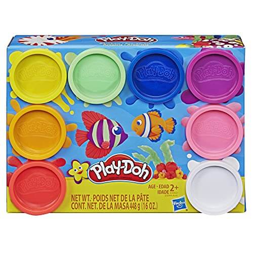 Play-Doh Rainbow 8-Pack - Non Toxic Modeling Clay for Kids