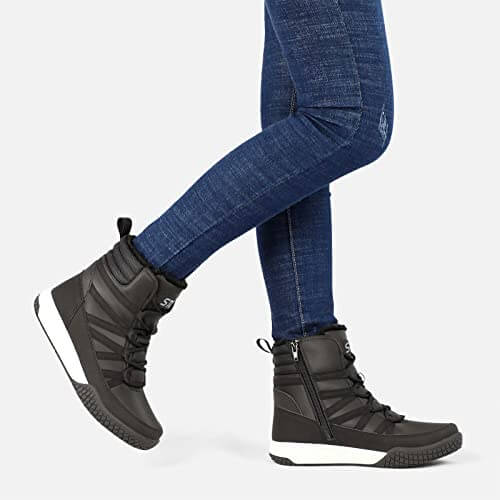 Winter Ease Cozy Zip-Up Ankle Boots for Women